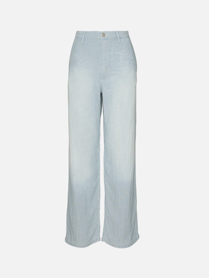 Teri Chino Pant,DENIMIST,CLOTH INDIGO,Image 1