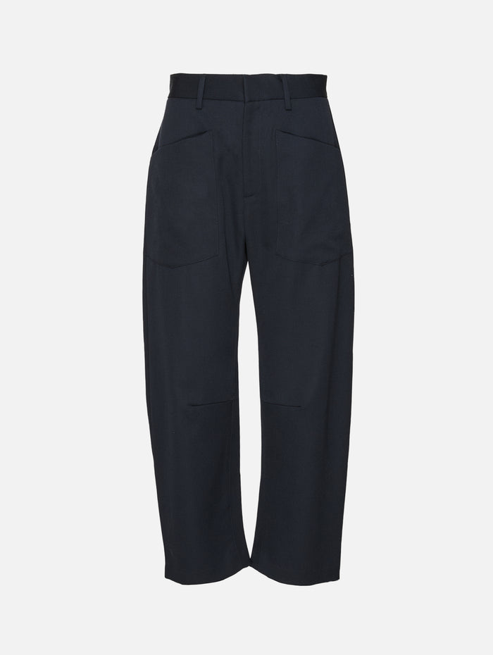 Shon Wool Pant,NILI LOTAN,MIDNIGHT,Image 1