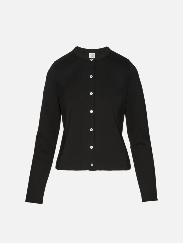 Poppy Cardigan,FLORE FLORE,BLACK,Image 1