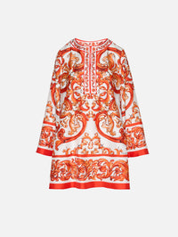 Tunic Dress,DOLCE & GABBANA,COMBINED COLOUR,Image 1