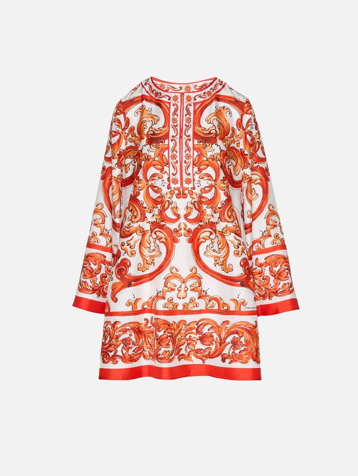 Tunic Dress,DOLCE & GABBANA,COMBINED COLOUR,Image 1