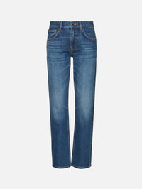 Beau Classic Jean,BRANDON MAXWELL,INDIGO,Image 1