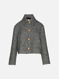 Chevron Jacket,VALENTINO GARAVANI,AVORIO NERO,Image 1