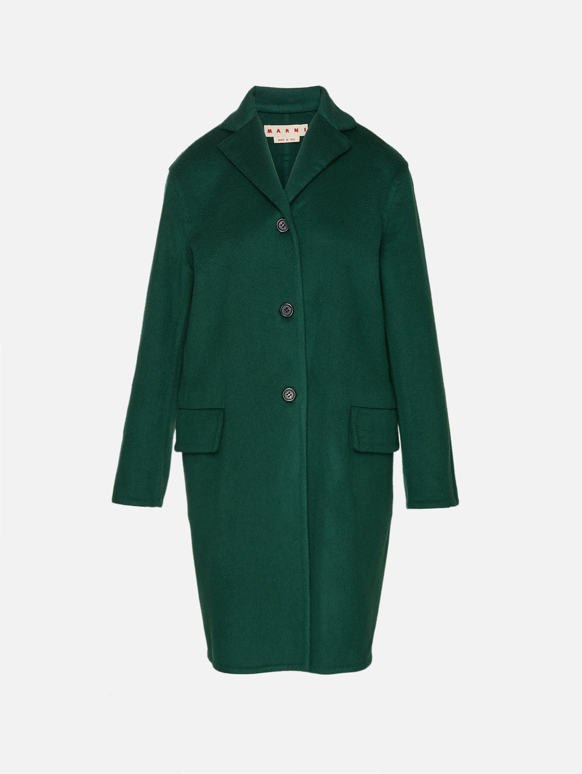 Coat,MARNI,SPHERICAL GREEN,Image 1
