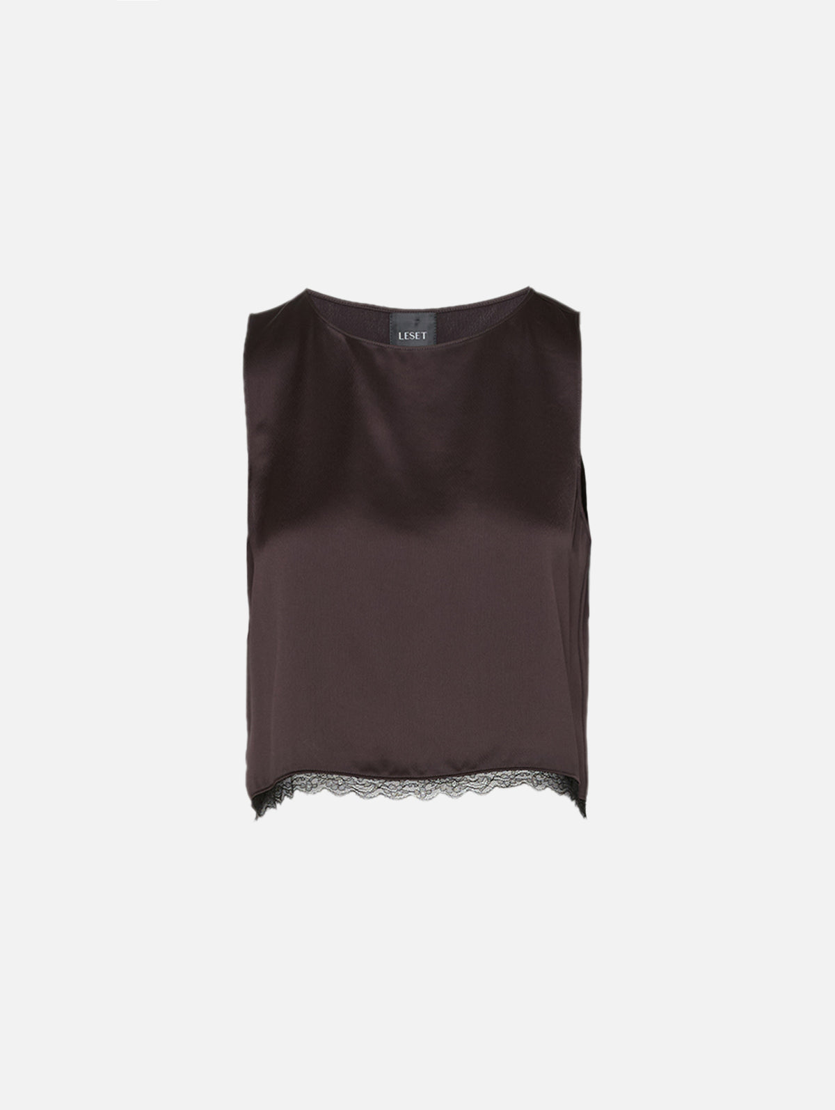 Barb Lace Blouse,LESET,CHOCOLATE,Image 2