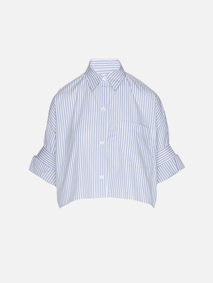 Next Ex Shirt,TWP,WHITE/BLUE,Image 1