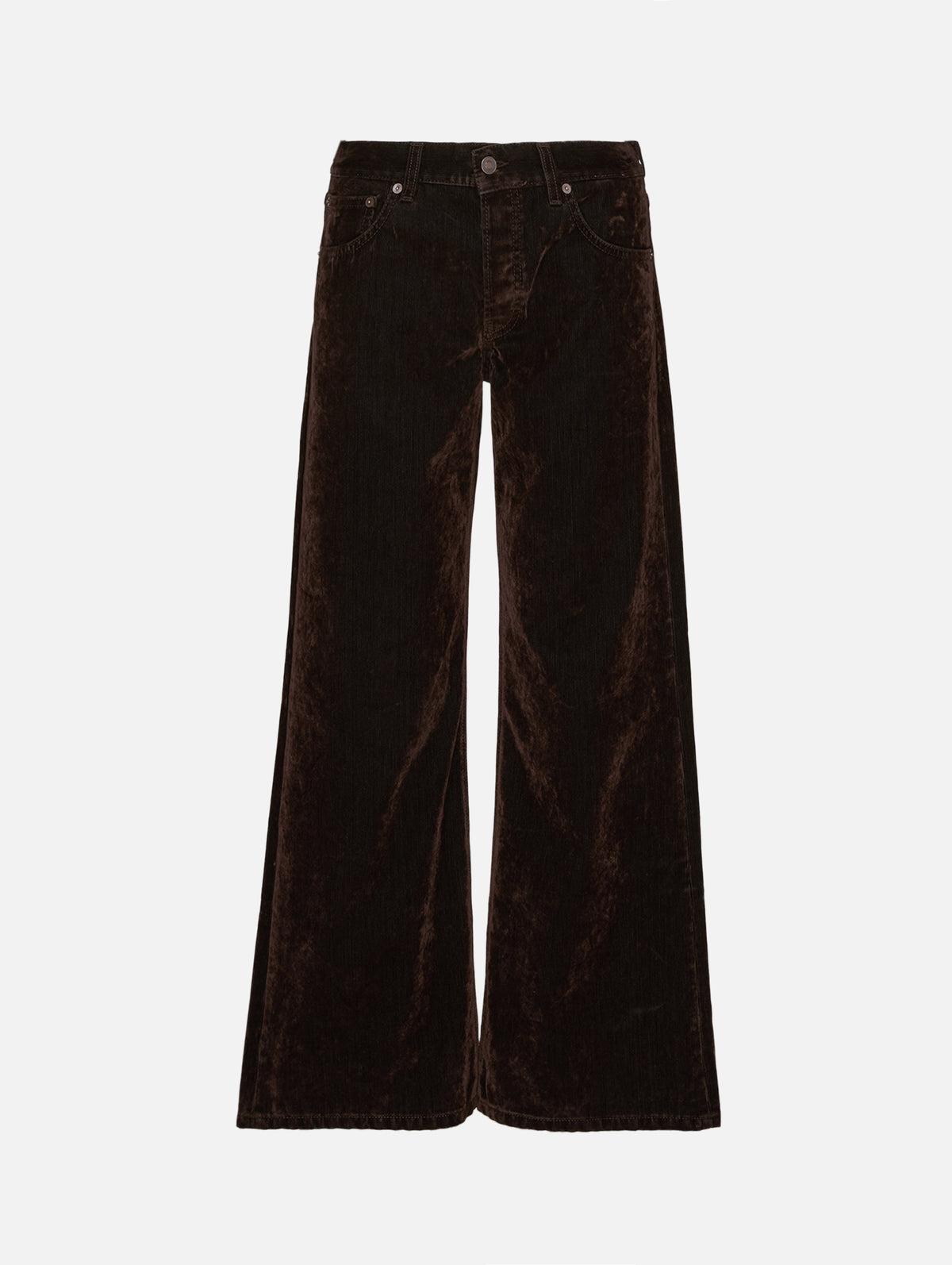 Kyoto Jean,JEANERICA,BROWN FLOCK CORDUROY,Image 1