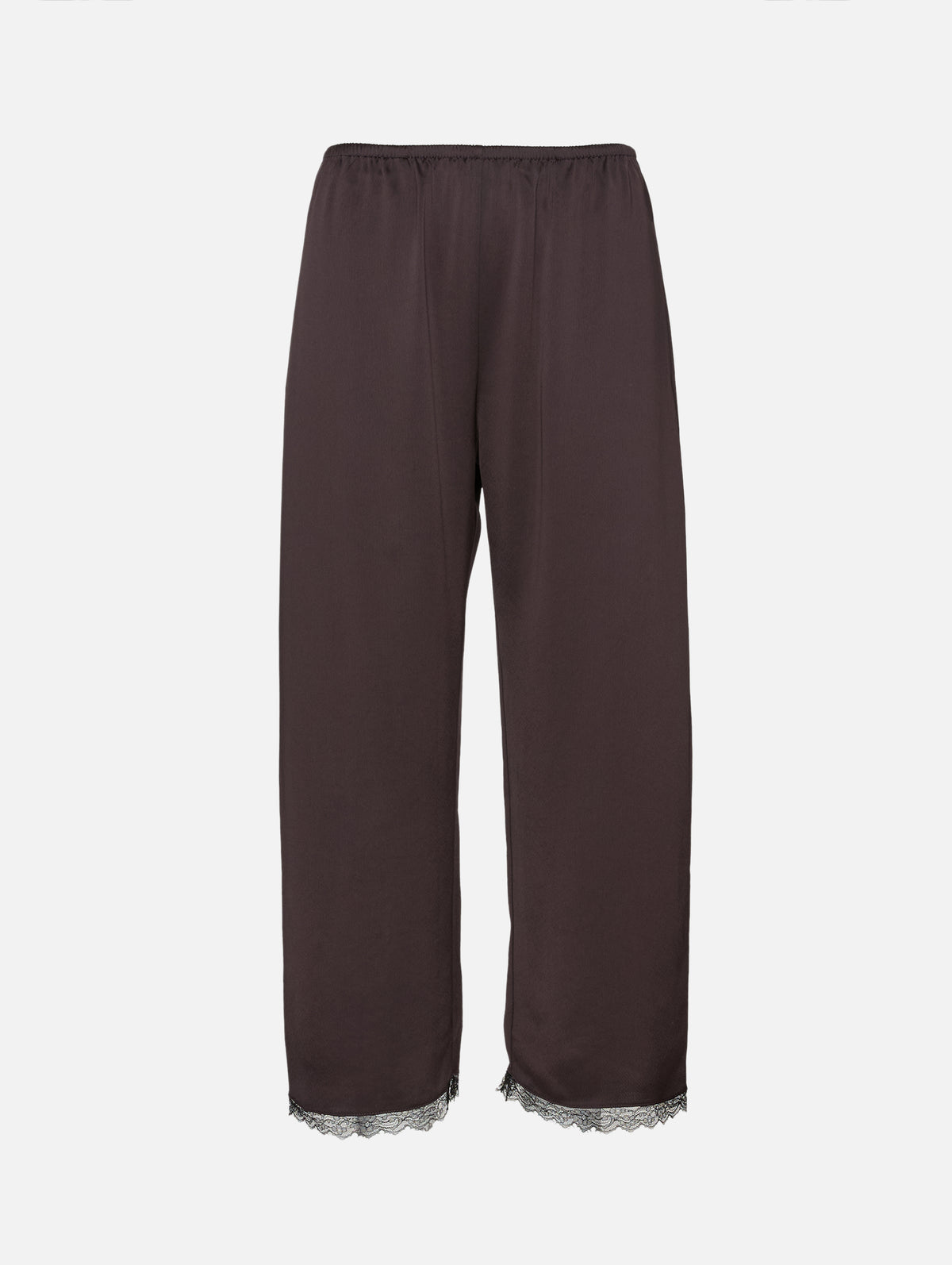 Barb Lace Crop Pant,LESET,CHOCOLATE,Image 2