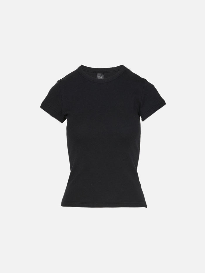 Nando Slim Fit Tee,LESET,BLACK,Image 1