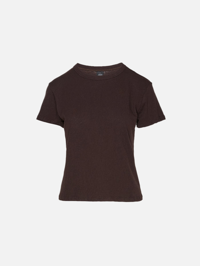 Laura Margo Tee,LESET,CHOCOLATE,Image 1