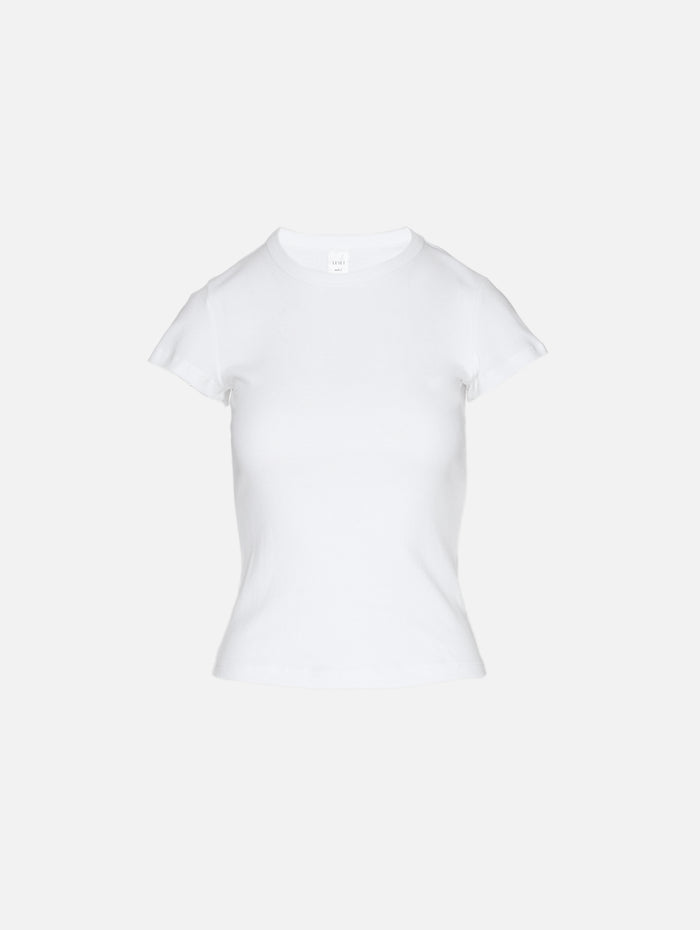 Nando Slim Fit Tee,LESET,WHITE,Image 1