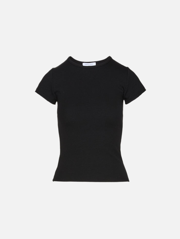 Sunset Baby Tee,BARELOOM,BLACK,Image 1