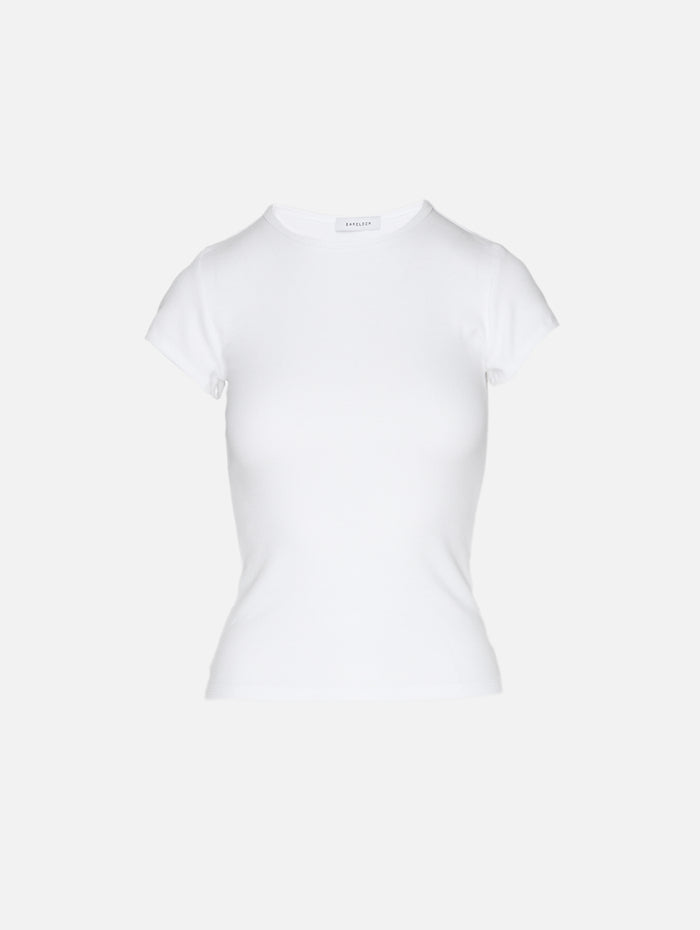 Sunset Baby Tee,BARELOOM,WHITE,Image 1