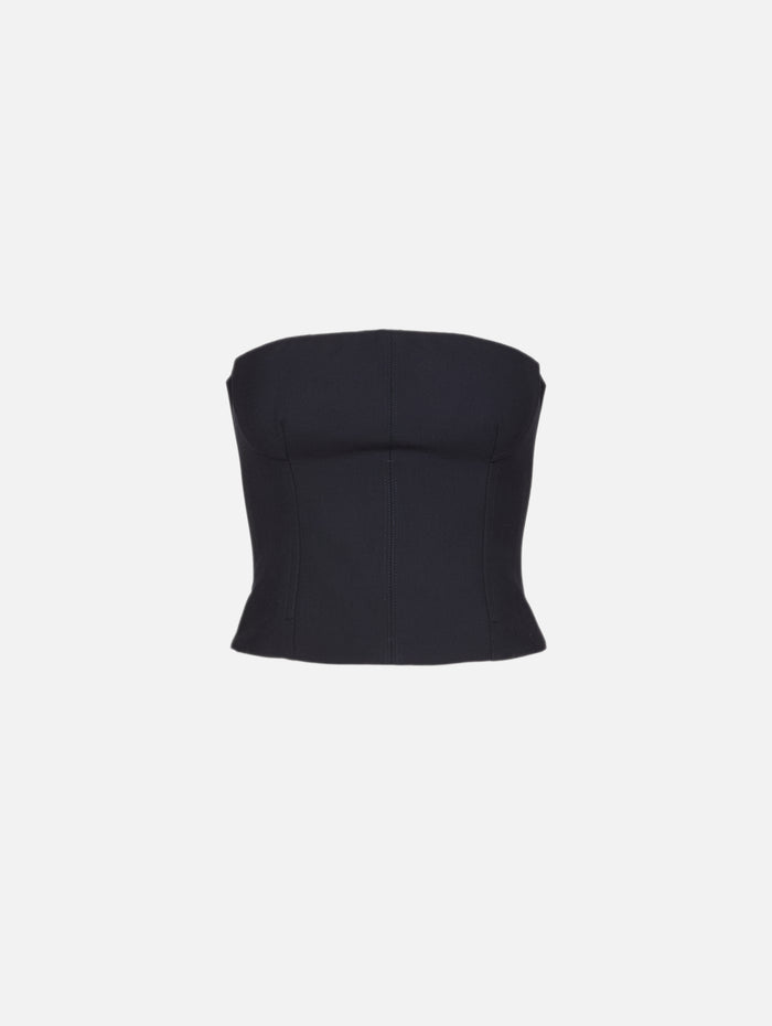 Jillian Bustier Top,TWP,MIDNIGHT,Image 1