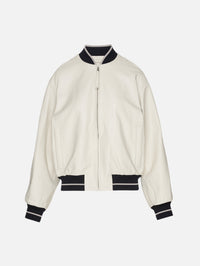 Bomber Jacket,LOEWE,IVORY,Image 1