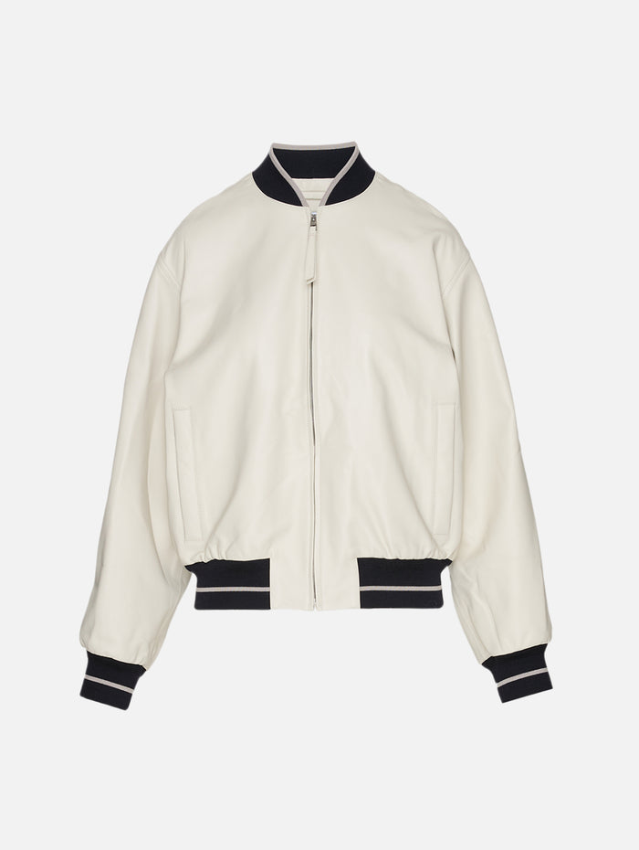 Bomber Jacket,LOEWE,IVORY,Image 1