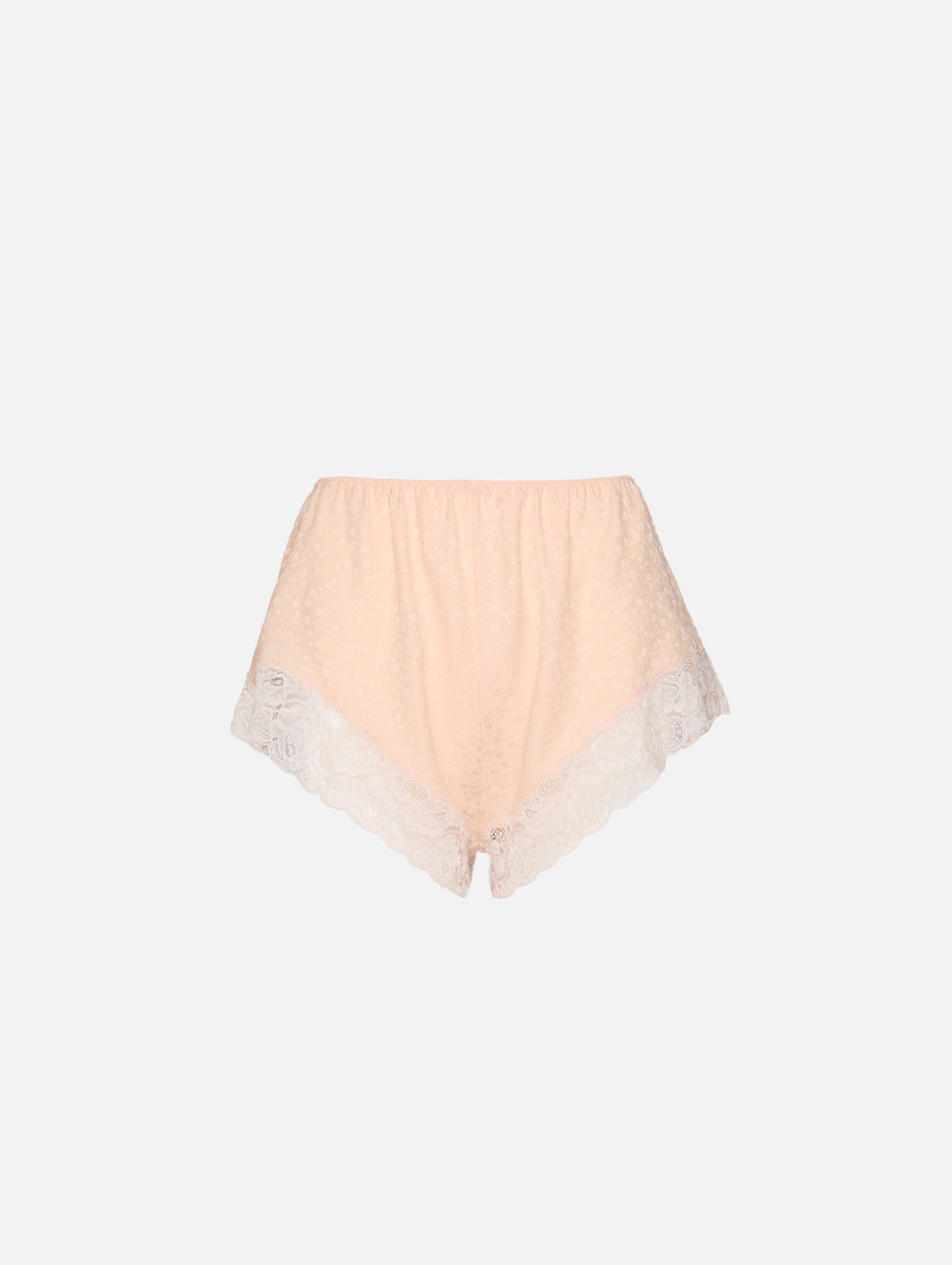 Lace Short,CHLOÉ,DELICATE PINK,Image 1
