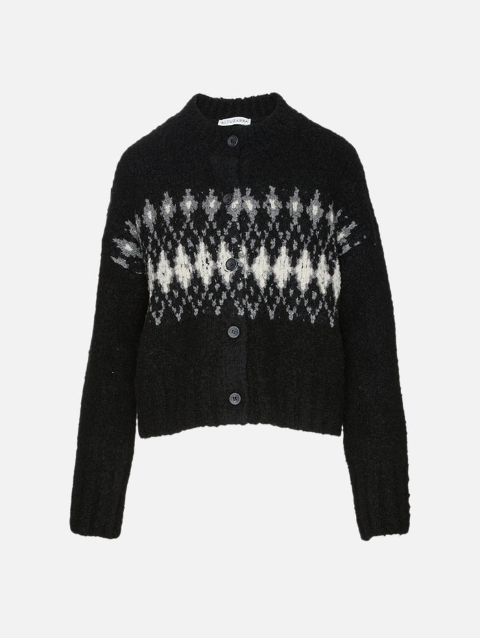 Haven Sweater,ALTUZARRA,BLACK,Image 1