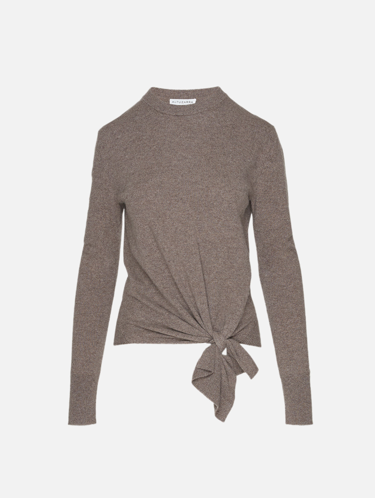 Nalini Sweater,ALTUZARRA,CLOVE MELANGE,Image 2