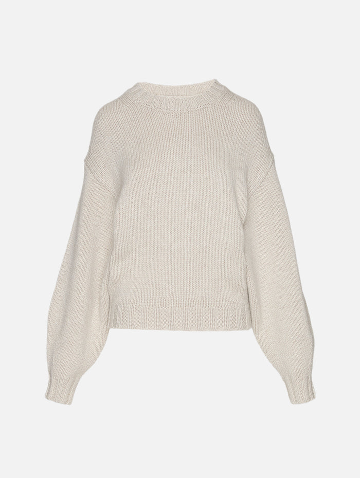 Gemma Sweater,KHAITE,DOVE,Image 1