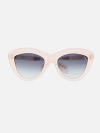 Model VII Sunglasses,HOORSENBUHS,PINK CORAL WITH SMOKE LENS,Image 1