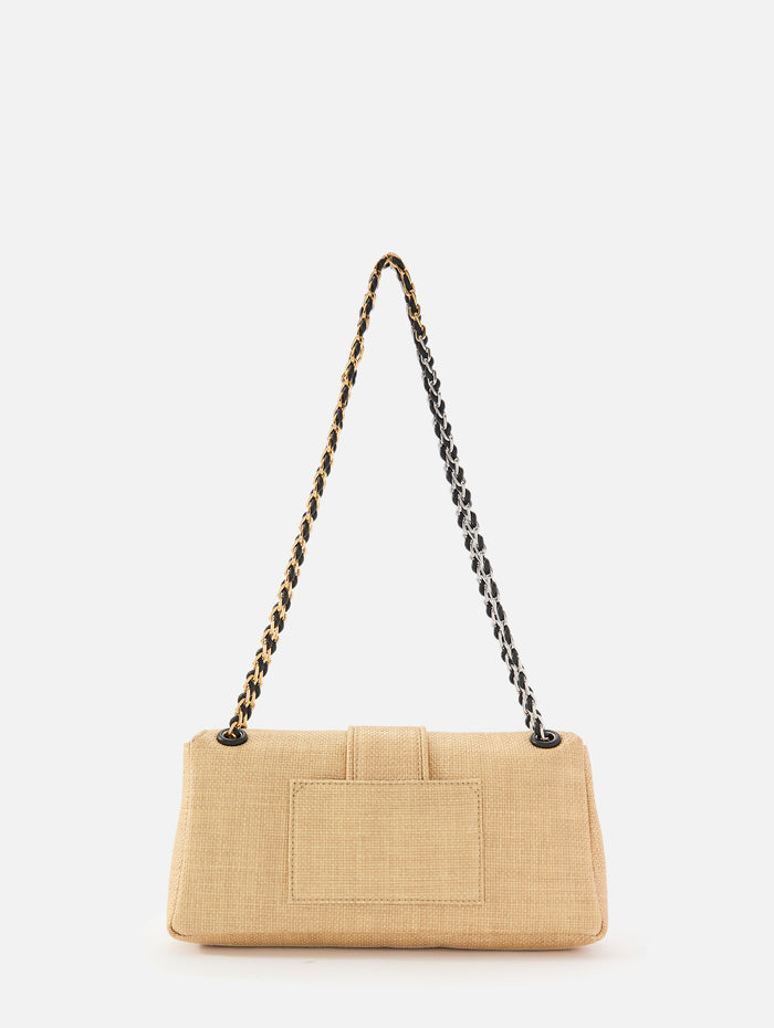 Bambino Chaine Bag,JACQUEMUS,NATURAL,Image 1