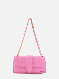 Bambino Chaine Bag,JACQUEMUS,LIGHT PINK,Image 1