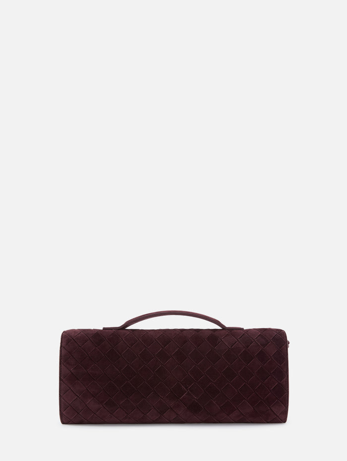Andiamo Clutch,BOTTEGA VENETA,DEEP MAHOGANY,Image 1