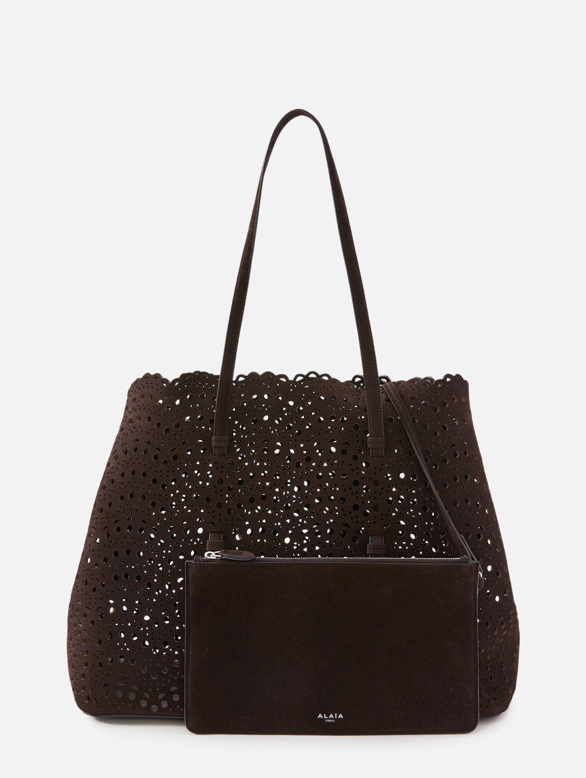 Mina 37 Bag,ALAIA,BRUN FUME,Image 2