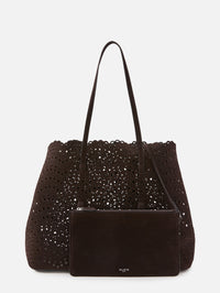 Mina 37 Bag,ALAIA,BRUN FUME,Image 2
