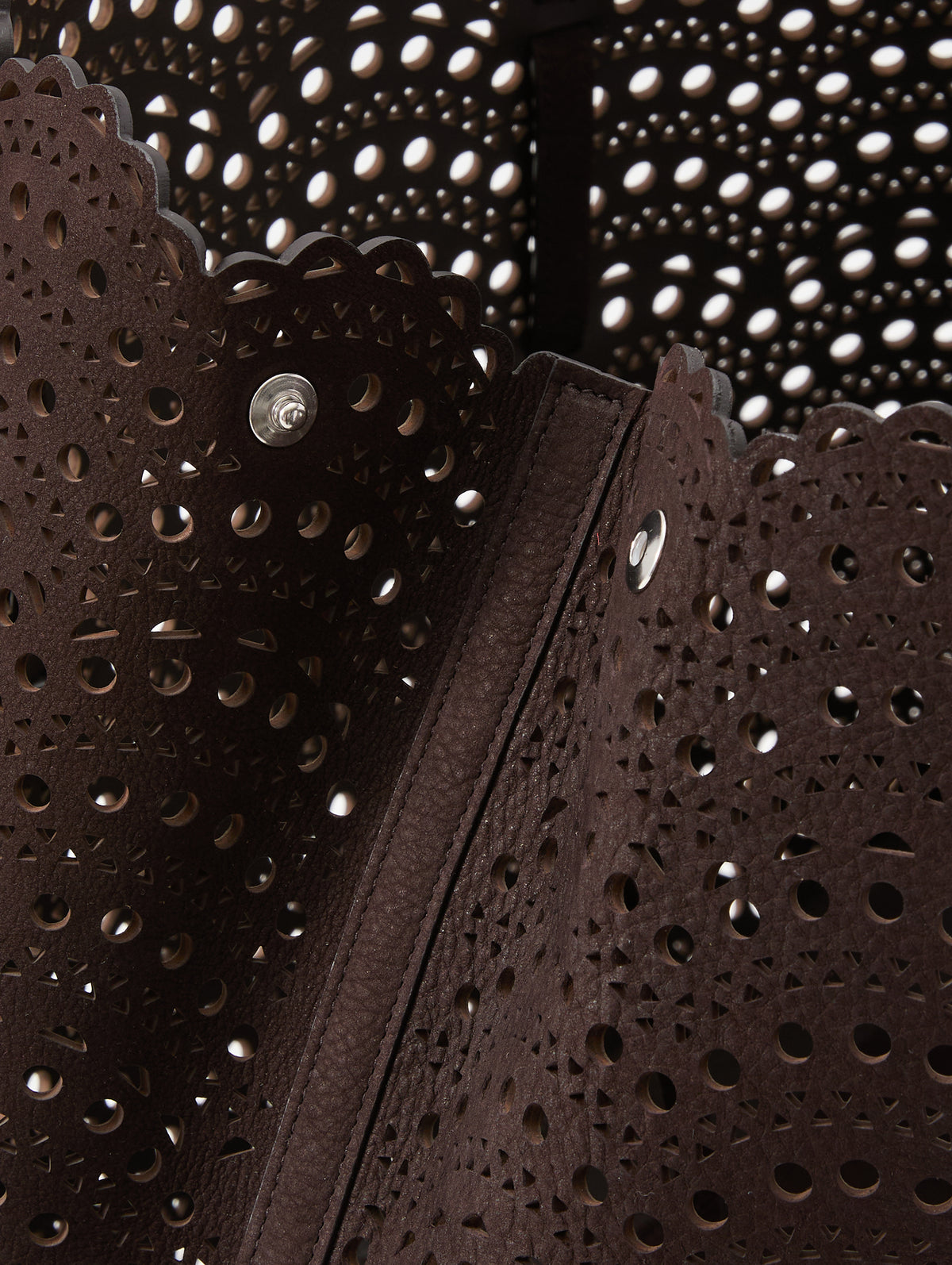 Mina 37 Bag,ALAIA,BRUN FUME,Image 4