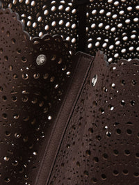 Mina 37 Bag,ALAIA,BRUN FUME,Image 4