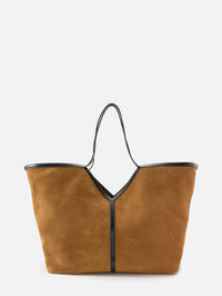 Y Slim Tote,SAINT LAURENT,RUSTIC CAMEL,Image 1