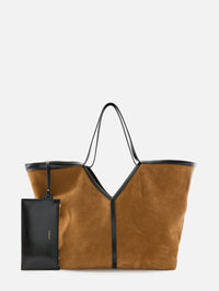 Y Slim Tote,SAINT LAURENT,RUSTIC CAMEL,Image 2
