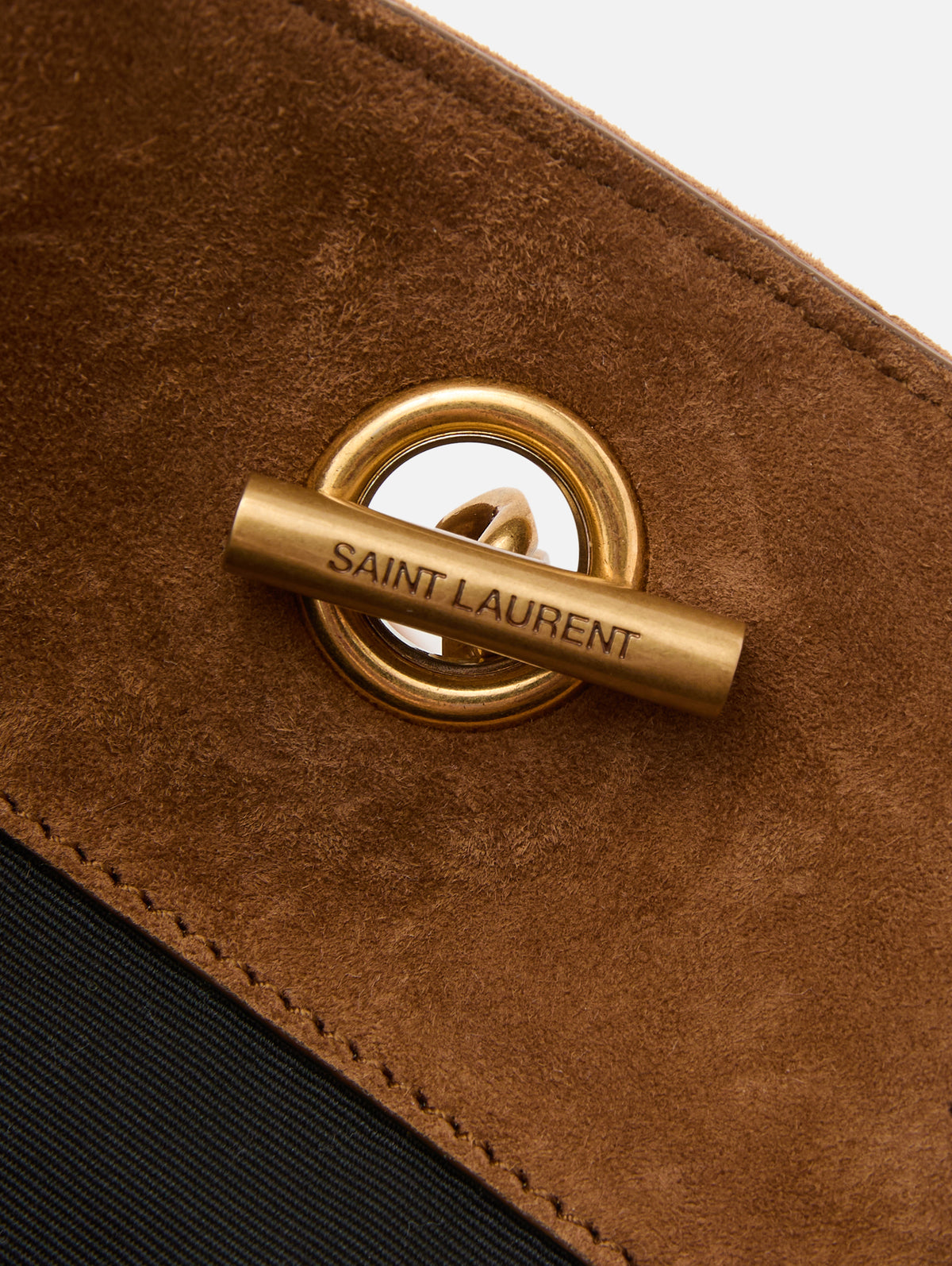 East West Niki Shopping Tote,SAINT LAURENT,COGNAC,Image 4
