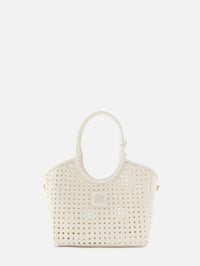 Ivy Tote Bag,MIU MIU,BIANCO,Image 1