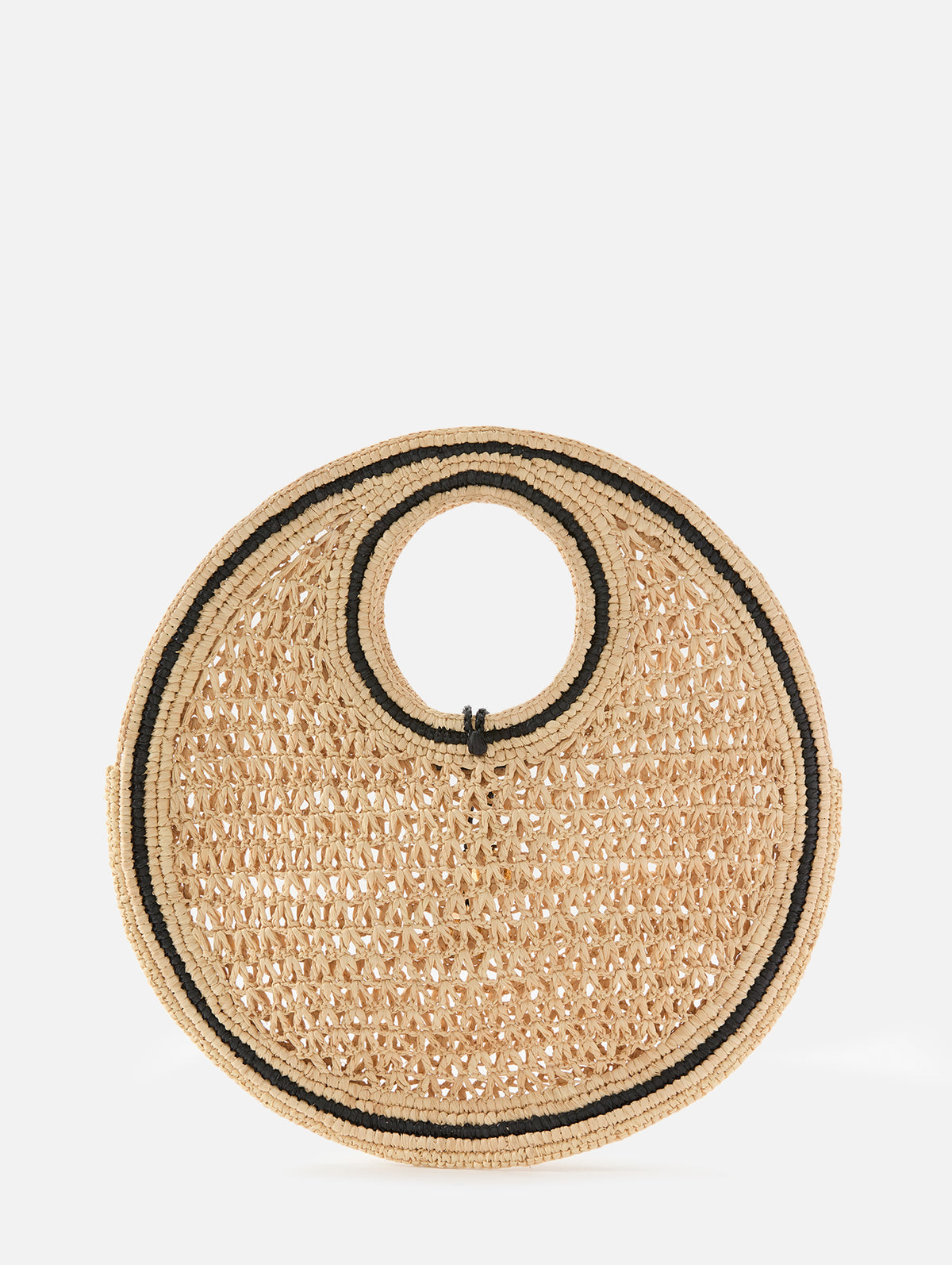 Petit Rond Spiaggia Bag,JACQUEMUS,NATURAL BLACK,Image 2