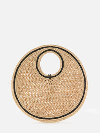 Petit Rond Spiaggia Bag,JACQUEMUS,NATURAL BLACK,Image 2