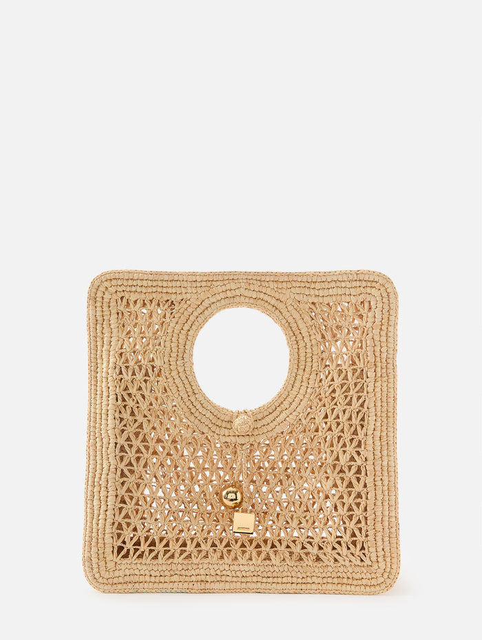 Petit Rond Spiaggia Bag,JACQUEMUS,NATURAL,Image 1
