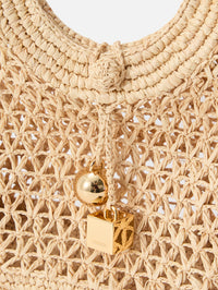 Petit Rond Spiaggia Bag,JACQUEMUS,NATURAL,Image 3