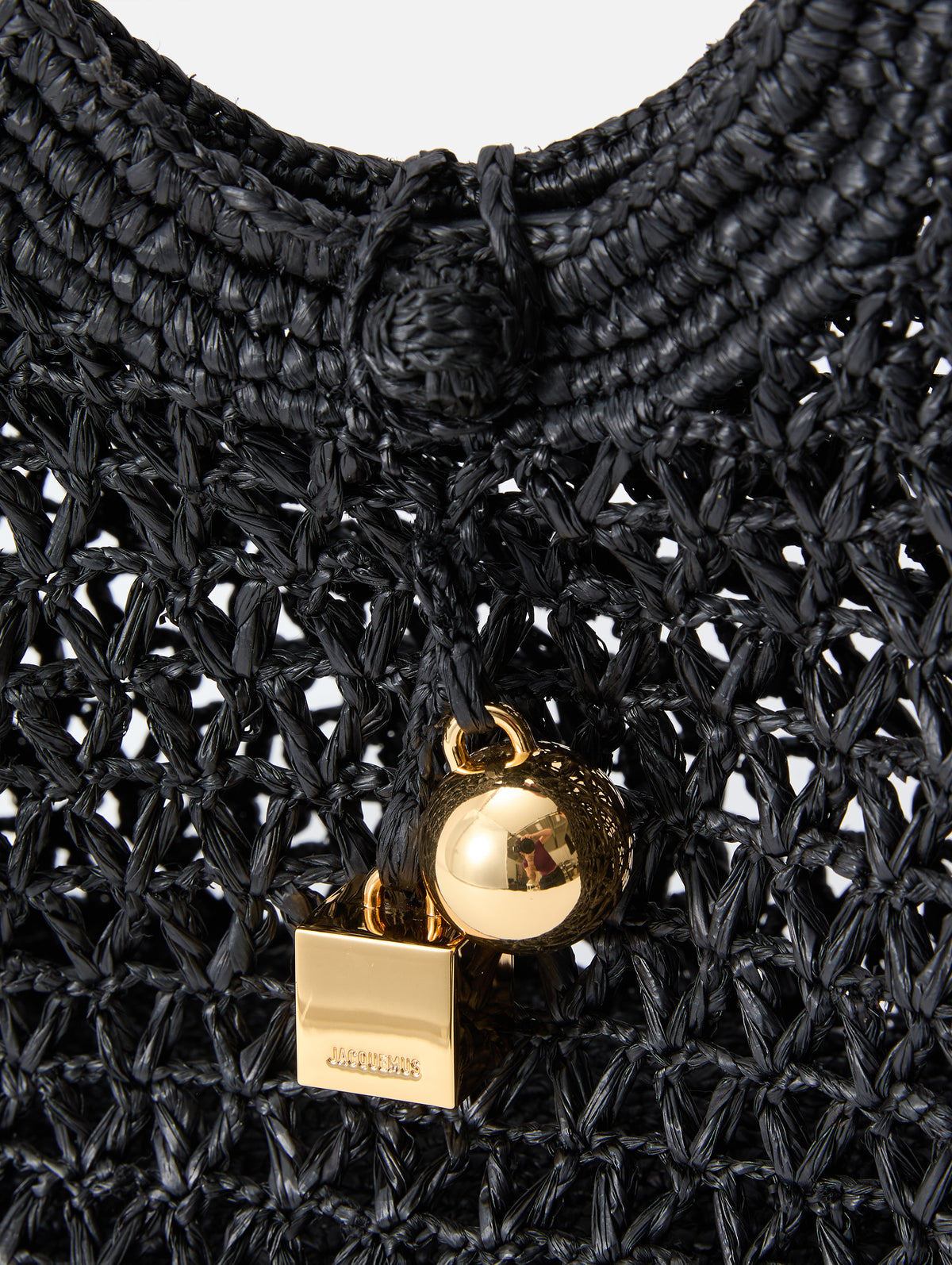 Petit Carre Spiaggia Bag,JACQUEMUS,BLACK,Image 3
