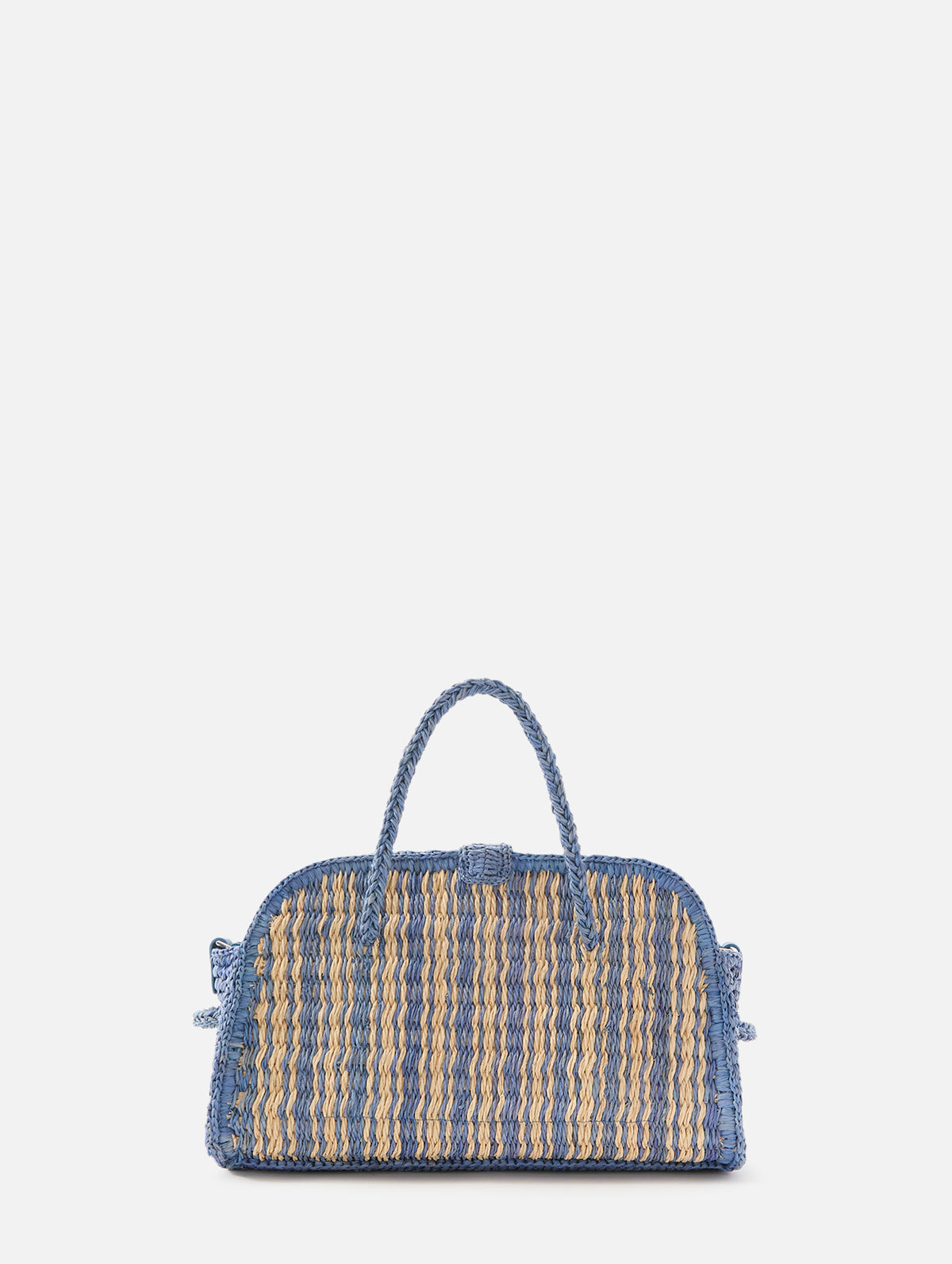 Petit Turismo Bag,JACQUEMUS,BLUE NATURAL,Image 2