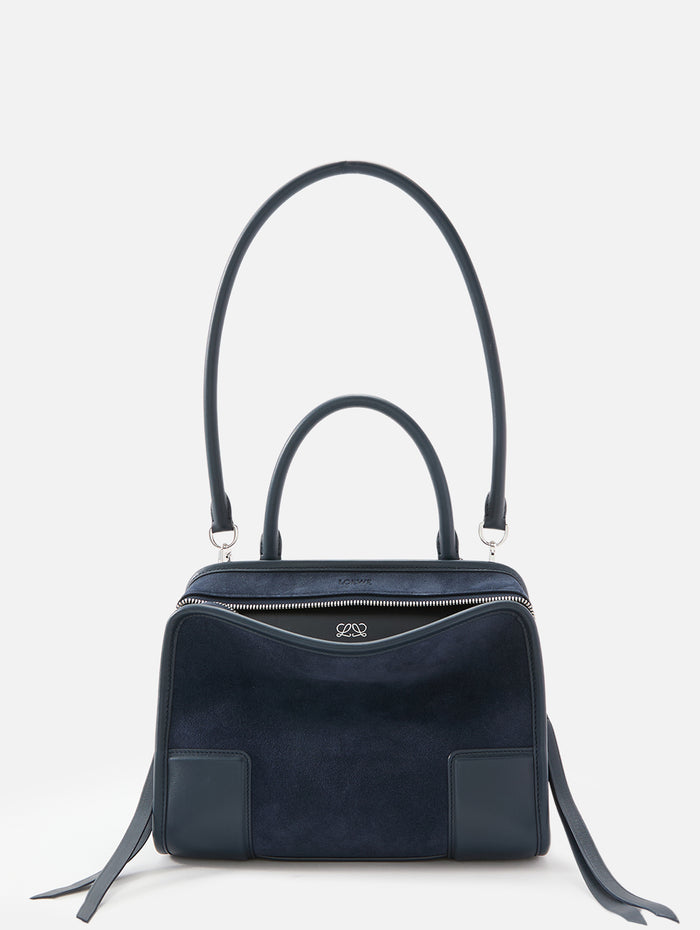 Small Amazona Bag,LOEWE,DEEP NAVY,Image 1