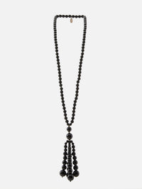 Pompon Necklace,DEUX AMIS,BLACK ONYX,Image 2