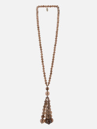 Pompon Necklace,DEUX AMIS,SMOKY QUARTZ,Image 2