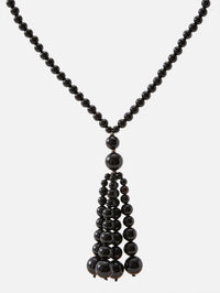 Pompon Necklace,DEUX AMIS,BLACK ONYX,Image 1