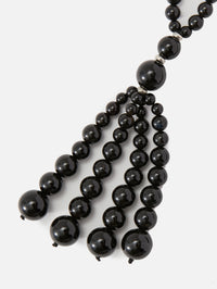 Pompon Necklace,DEUX AMIS,BLACK ONYX,Image 3