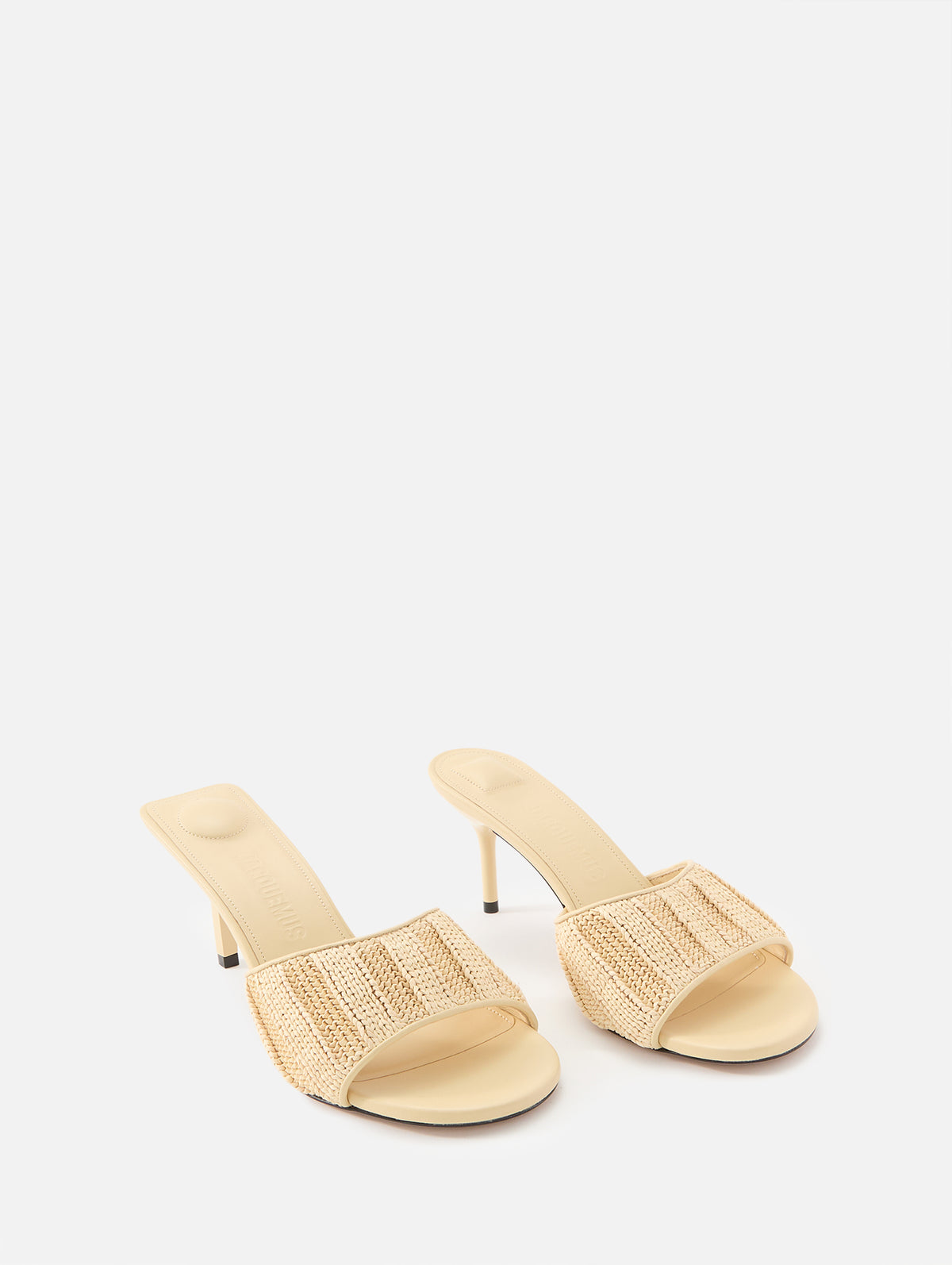 Cubiisto Sandal Heel,JACQUEMUS,NATURAL,Image 2