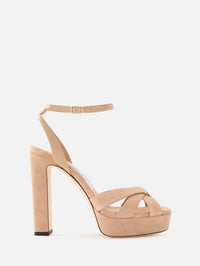 Kove Platform Sandal,JIMMY CHOO,CHAI,Image 1