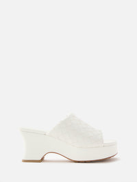 Rosita Kitten Wedge,BOTTEGA VENETA,ALABASTER,Image 1